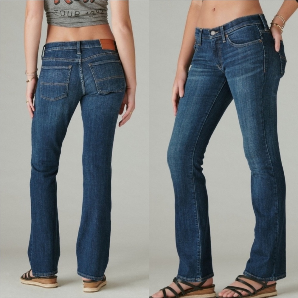Lucky Brand Women's Dark Blue Boot Cut Jeans